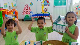 TPHCM: Chương trình sữa học đường đã triển khai tại 10 quận huyện