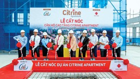 Citrine Apartment là 1 trong số ít dự án hoàn thành trước thời hạn bàn giao.