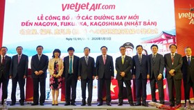 Vietjet mở thêm 5 đường bay mới tới “xứ sở mặt trời mọc”