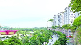Một dự án khu dân cư cao cấp tại quận 2, TPHCM