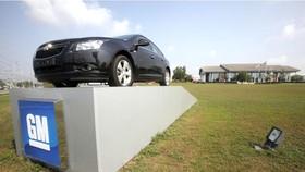 Nhà máy General Motors (GM) tại Khu công nghiệp Biển Đông ở tỉnh Rayong, Thái Lan. Ảnh REUTERS