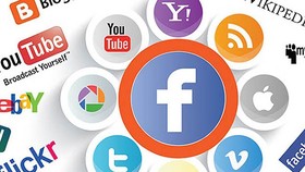 Google và Facebook vẫn nắm thị phần chủ yếu trong thị trường quảng cáo trực tuyến. (Ảnh minh họa: KT)