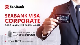 Nhận vali sành điệu khi mở thẻ SeABank Visa Corporate