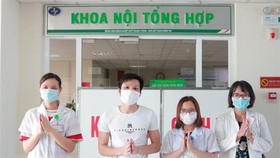 Bệnh nhân số 292 được công bố khỏi bệnh ngày 26/6/2020. (Ảnh: TTXVN)