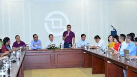 Ông Lê Hải Trà, Phó Chủ tịch phụ trách HĐQT phát biểu tại buổi gặp mặt 1 năm ra đời sản phẩm CW.