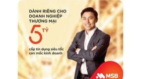 MSB ra mắt gói tín dụng siêu tốc cho doanh nghiệp thương mại