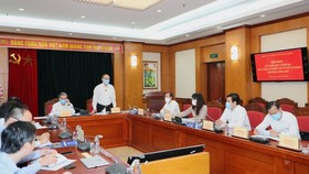 Hội nghị ngày 31-7. Ảnh: QUANG PHÚC