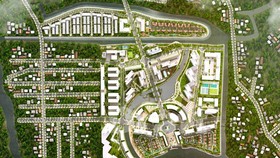 Quy hoạch tổng thể dự kiến khu đô thị Mizuki Park – 26ha.