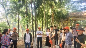 Đầu tháng 7-2020, đoàn du khách TPHCM tham quan Tổ đình Tôn Thạnh (Cần Giuộc, Long An)
