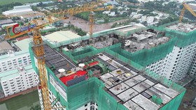 Dự án Akari City vượt tiến độ thi công, chính thức cất nóc giai đoạn 1