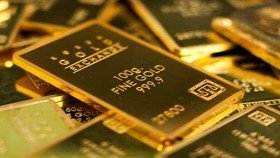 Giá vàng trong nước giảm nhẹ trong phiên giao dịch cuối tuần (Ảnh minh họa: KT)