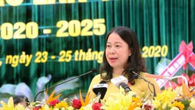 Bà Võ Thị Ánh Xuân, Bí thư Tỉnh ủy An Giang, nhiệm kỳ 2020- 2025