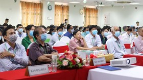 Quang cảnh hội thảo về bệnh lý tim mạch.