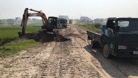 Hiện công tác giải phóng mặt bằng cho toàn bộ dự án cao tốc Bắc-Nam phía Đông đã đạt 93%. Ảnh: VGP.