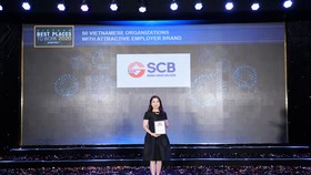 SCB được vinh danh ngân hàng Việt có môi trường làm việc tốt nhất