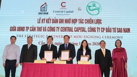 Lãnh đạo UBND TP Cần Thơ ký kết chiến lược cùng Công ty Central Capital và Công ty Sao Nam…