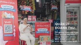 VinShop cung cấp công cụ quản lý bán hàng miễn phí cho tiệm tạp hóa