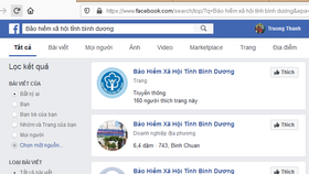 Tài khoản mạng xã hội mạo danh trục lợi