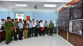 Quận 10 ra mắt Trung tâm điều hành và quan sát hình ảnh an ninh trật tự
