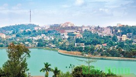 Một góc thị xã Gia Nghĩa hiện nay