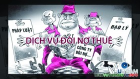 Chưa chốt phương án cấm dịch vụ đòi nợ