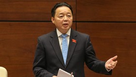 Bộ trưởng Bộ Tài nguyên và Môi trường Trần Hồng Hà