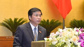 Tổng Thư ký Quốc hội - Chủ nhiệm Văn phòng Quốc hội Nguyễn Hạnh Phúc . Ảnh: QUOCHOI