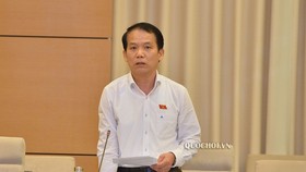 Ông Hoàng Thanh Tùng, Chủ nhiệm Uỷ ban Pháp luật của Quốc hội