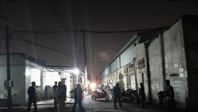 Công an phong toả hiện trường