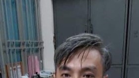 Đối tượng Thắng tại cơ quan công an