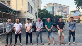 Nhóm đối tượng bị bắt trước đó