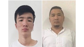Hai đối tượng trong nhóm ngoại quốc bị bắt. Ảnh: C.T
