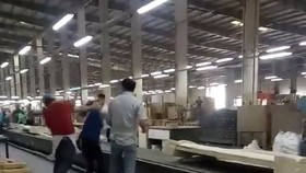 Hình ảnh vụ việc cắt từ clip