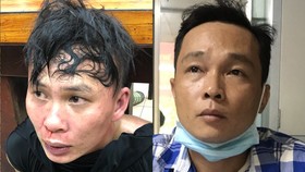 Hai đối tượng tại cơ quan công an