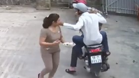 Hình một vụ cướp giật tài sản trước đó