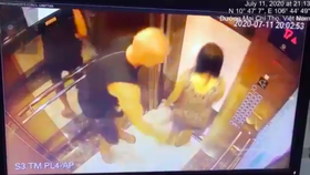 Hình ảnh vụ việc cắt từ clip