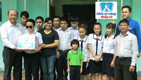 Hoạt động của chương trình "Chia sẻ với thày cô"