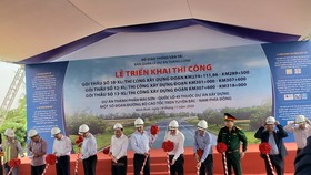 Lễ khởi công 3 gói thầu cao tốc Mai Sơn - QL45