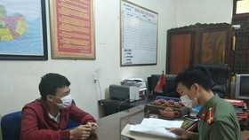 V.Đ.D. tại cơ quan công an