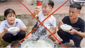Bộ Công an yêu cầu gỡ kênh YouTube nhảm, phản cảm