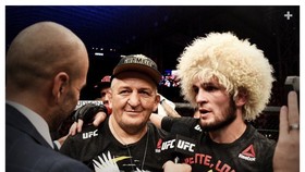 Tấm hình mà McGregor sử dụng để cầu nguyện cho cha của Khabib