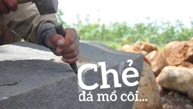 Chẻ đá mồ côi...