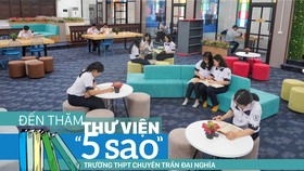 Đến thăm thư viện “5 sao” Trường THPT chuyên Trần Đại Nghĩa