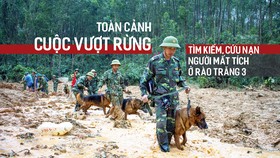 Toàn cảnh cuộc vượt rừng tìm kiếm, cứu nạn người mất tích ở Rào Trăng 3