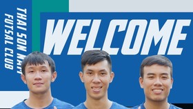 Các tân binh vừa gia nhập Thái Sơn Nam. Ảnh: TSNFC