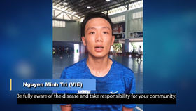 Nguyễn Minh Trí, cầu thủ futsal đầu tiên tham gia chiến dịch #BreakTheChain