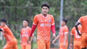 Đức Chinh sẽ lỡ trận đấu của Đà Nẵng trên sân Vinh ở vòng 3. Ảnh: Viết Định