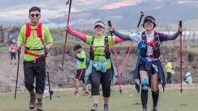 Các VĐV góp mặt tại Dalat Ultra Trail.