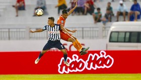 BR-VT tiếp tục chuỗi trận bất bại qua chiến thắng trước Bình Định. Ảnh: DŨNG PHƯƠNG.
