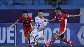 Viettel "đè bẹp" Hải Phòng đến 4-0 trên sân Hàng Đẫy. Ảnh: MINH HOÀNG